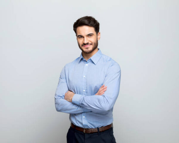 White formal shirt